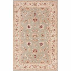 Handspun Decorative Persian Grey New Zealand Wool Rug (8' x 10')