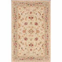 Handspun Decorative Persian Natural New Zealand Wool Rug (6' x 9')