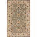 Handspun Decorative Persian Grey New Zealand Wool Rug (5' x 8')