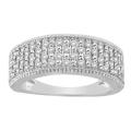 14k White Gold 1/3ct TDW White Diamond Band (H-I, I1-I2)