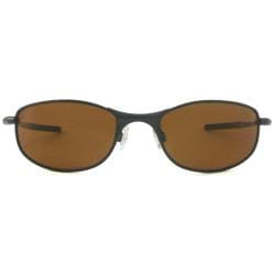 Oakley Mens Tightrope Polarized Rectangular Sunglasses