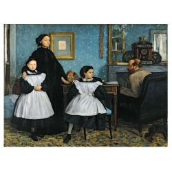 Edgar Degas 'The Bellelli Family 1858-67' Canvas Art