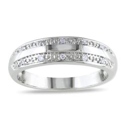 Miadora 10k White Gold Diamond Accent  Ring
