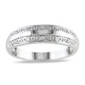 Miadora 10k White Gold Diamond Accent Ring