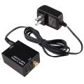 Digital Optical Coaxial Toslink to Analog RCA Audio Converter