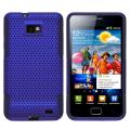 Dark Blue Mesh Hybrid Case for Samsung Galaxy S II i9100