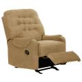 Stockton Mushroom Fabric Recliner/ Glider Chair