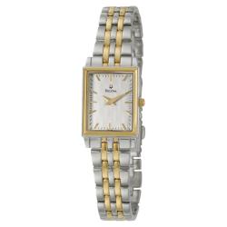 Bulova Women's 'Dress' Yellow Goldplated Quartz Watch