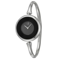 Calvin Klein Women's 'Sing' Black Stainless Steel Watch