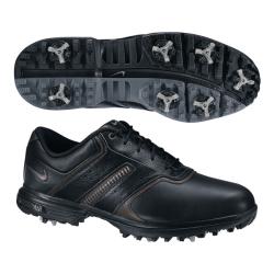 Nike Men's Air Tour Saddle II Black/ Silver Golf Shoes (Blem)