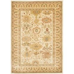 Oushak Cream Powerloomed Rug (8' x 11')
