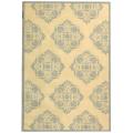 Hand-hooked Chelsea Ivory Wool Rug (7'6 x 9'9)
