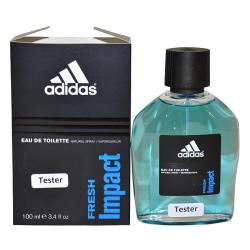 Adidas 'Fresh Impact' Men's 3.4-ounce Eau de Toilette Spray (Tester)