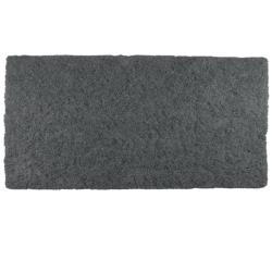 Lazo Blue/ Black Shag Rug (5'3 x 7'7)