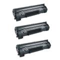 HP CE285A Compatible Black Toner Cartridges (Set of 3)