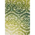 Stella Ivory/ Citron Shag Rug (7'7 x 10'5)