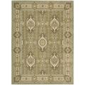 Floral Alexandria Green Rug (3'6 x 5'6)
