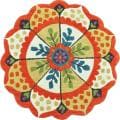 Hand Tufted Lucinda Red Wool Rug (3'0 Round)