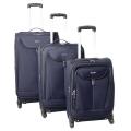 Kemyer Celebrity Lightweight 3-piece Navy Expandable Spinner Luggage Set