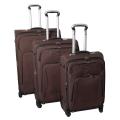 Jourdan Hassle Free Lightweight 3-piece Tan Expandable Spinner Luggage Set