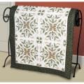 Antique Foliage Quilt Blocks Stamped Cross Stitch-15"X15" 6/Pkg