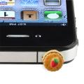 Cookie with Strawberry Headset Dust Cap for Apple iPhone/ iPod