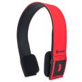 Connectland Red Modern Over-ear Headset with Microphone CL-AUD23030