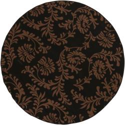 Dresden Russet Indoor/ Outdoor Rug (7'3 x 7'3)