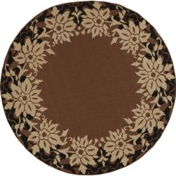 Lublin Russet Indoor/ Outdoor Rug (8'9 x 8'9)