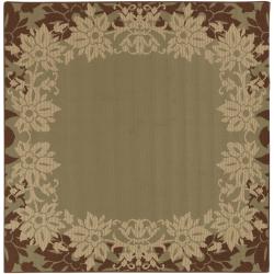Tacna Russet Indoor/ Outdoor Rug (8'9 x 8'9)