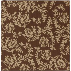 Piacenza Russet Indoor/ Outdoor Rug (7'3 x 7'3)