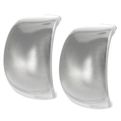 Journee Collection Stainless Steel Hoop Earrings