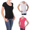 Journee Collection Juniors Short-sleeve Scoop Neck Tee