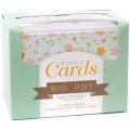 Box Of Patterned Cards With Envelopes 4"X6" 40/Pkg-Brilliant