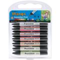 Letraset Manga Twin Tip Markers Scrapbooking Expansion Pack One 12/Pkg