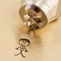Impress Art Precision-cut Daddy 7mm Metal Crafting Design Stamps 1/Pkg