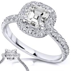  14k White Gold 1-2/5ct TDW Diamond Engagement Ring (H-I, SI1-SI2)