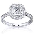 14k White Gold 1 2/5ct TDW Diamond Engagement Ring (H-I, I1-I2)