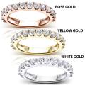 14k Gold 1ct TDW Diamond Semi-eternity Wedding Band (G-H, I1-I2)