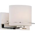 Nuvo Loren 1-light Polished Nickel Vanity Fixture