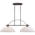 Nuvo Bentley 2-light Hazel Bronze Pendant