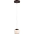 Nuvo Austin 1-light Russet Bronze Mini Pendant