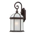 Nuvo Boxwood 1-light Rustic Bronze 19-inch Wall Sconce