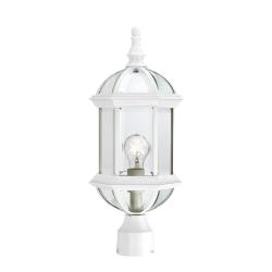 Nuvo Boxwood 1-light White 19-inch Post Fixture