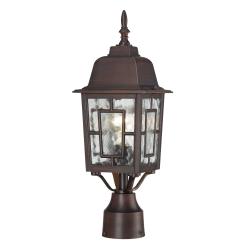 Nuvo Banyon 1-light Rustic Bronze 17-inch Post Fixture