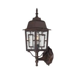 Nuvo Banyon 1-light Rustic Bronze 17-inch Wall Sconce