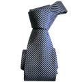Dmitry Men's Navy Striped Italian Silk Tie