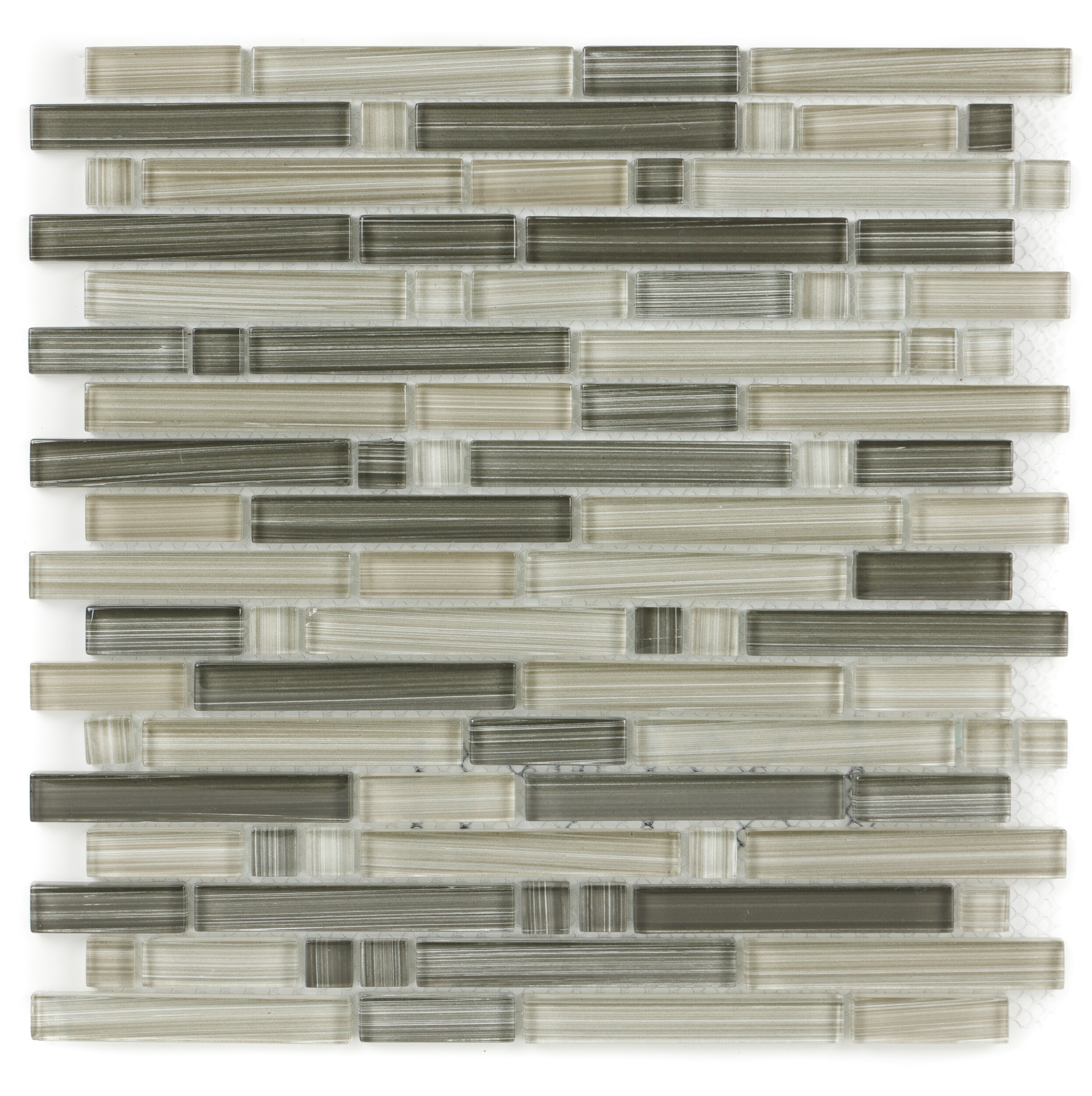 Linear Glass ICL H-2129 Mosaic Sheets (Set of 11)