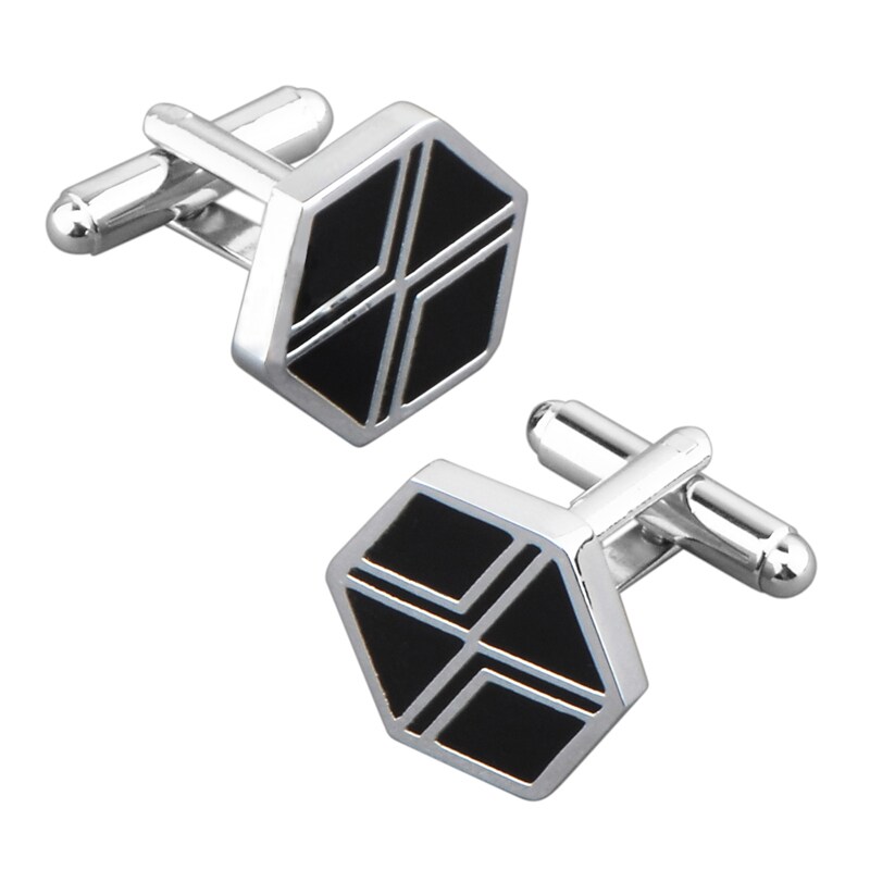 BasAcc Black Diamond Cufflink