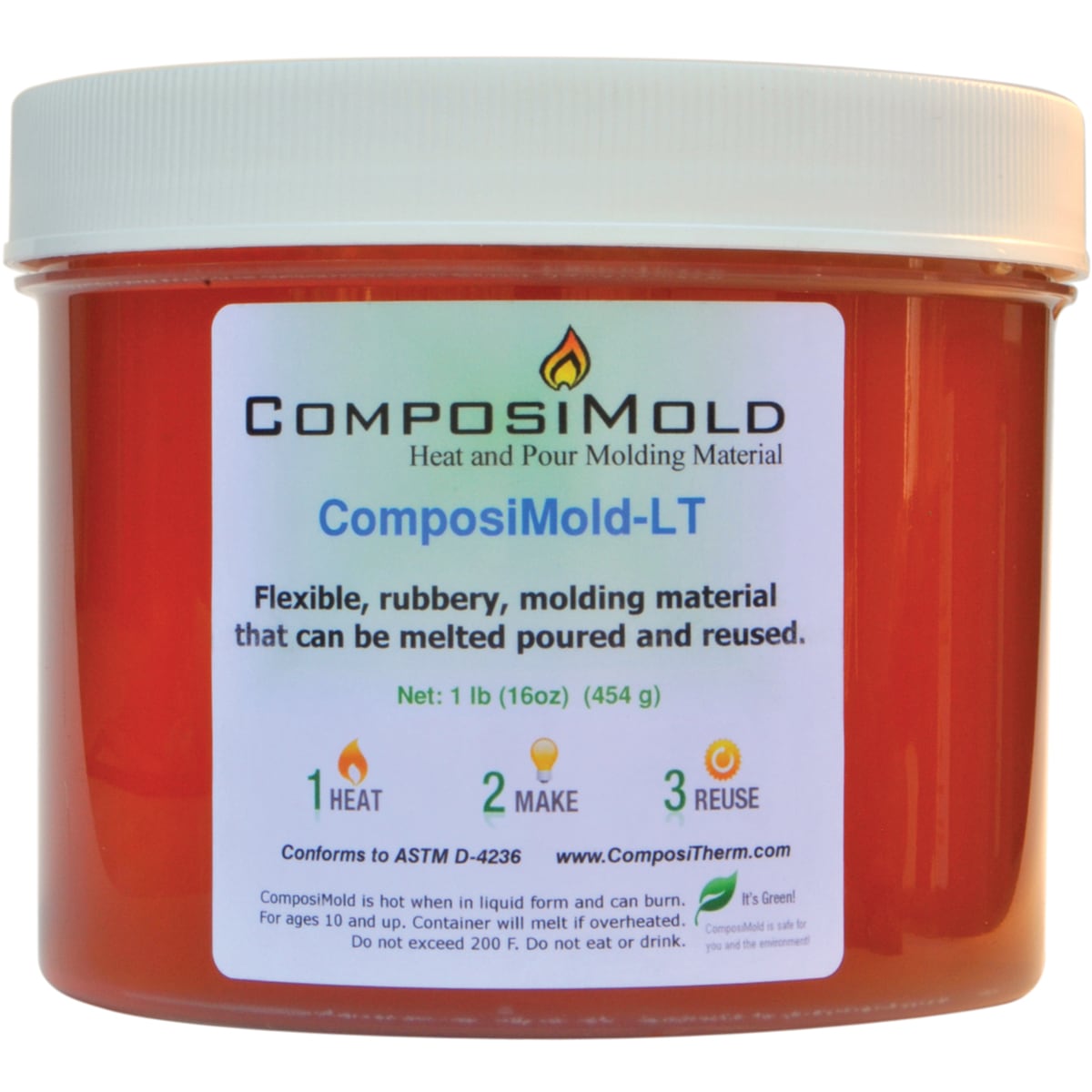 Composimold Reusable Mold Making Material 32 Ounces-